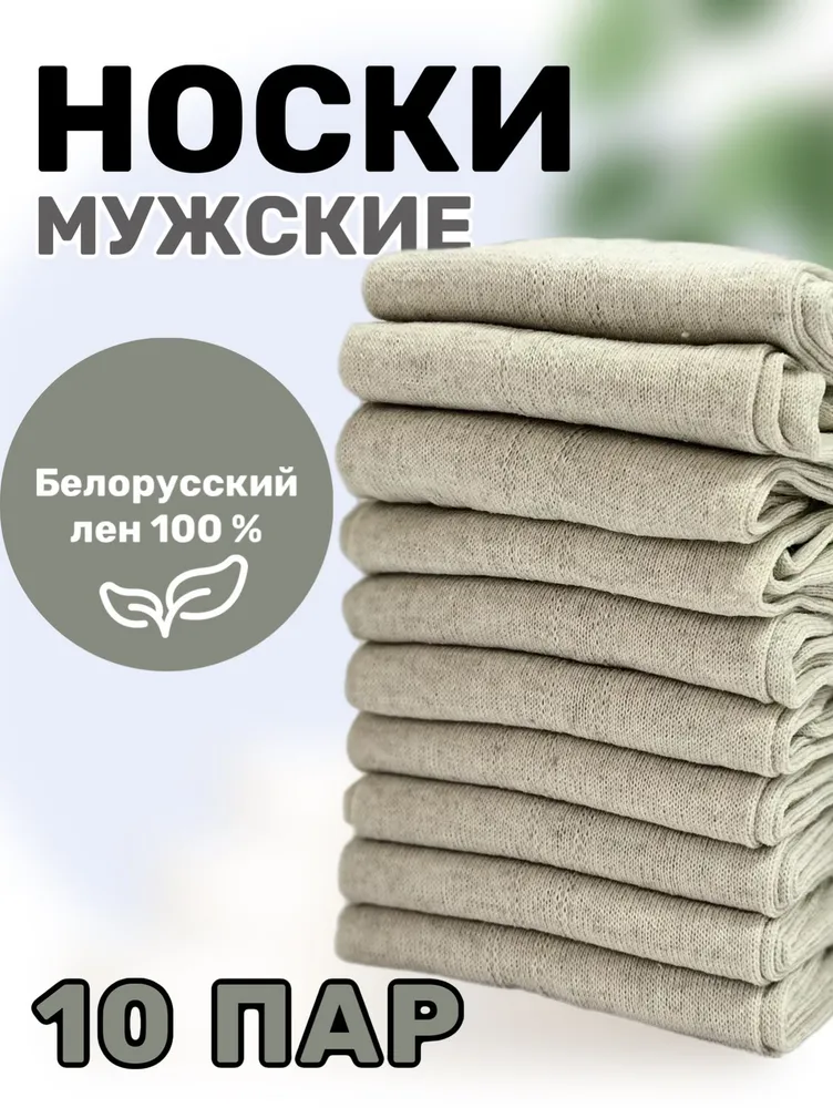 Носки мужские Класcик, 10 пар