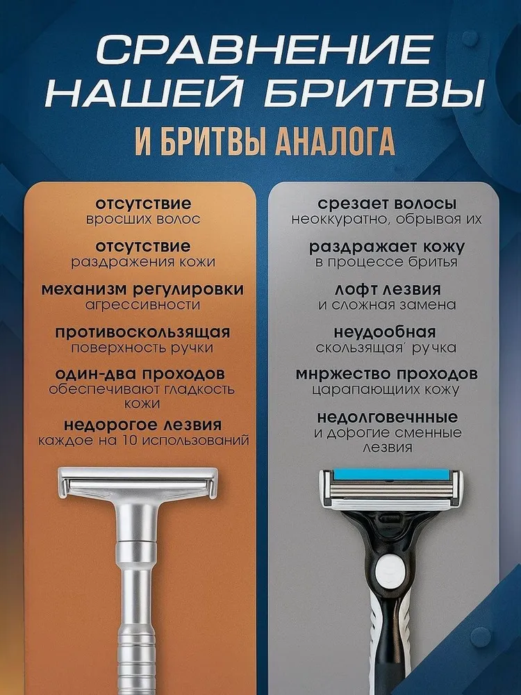 Т-образная бритва 3