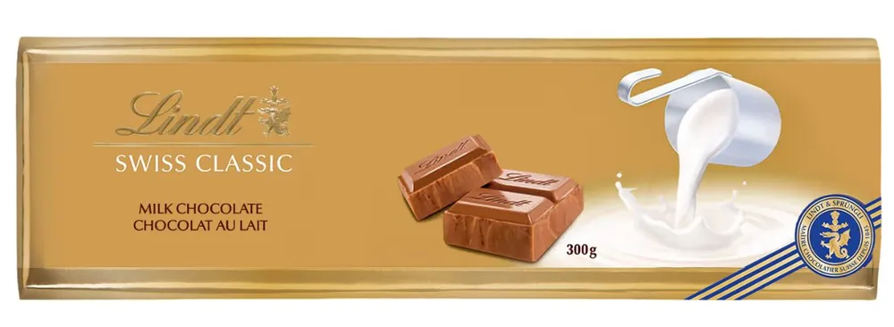 Шоколад Lindt, молочный шоколад, 300 г, 300 г, фото 3
