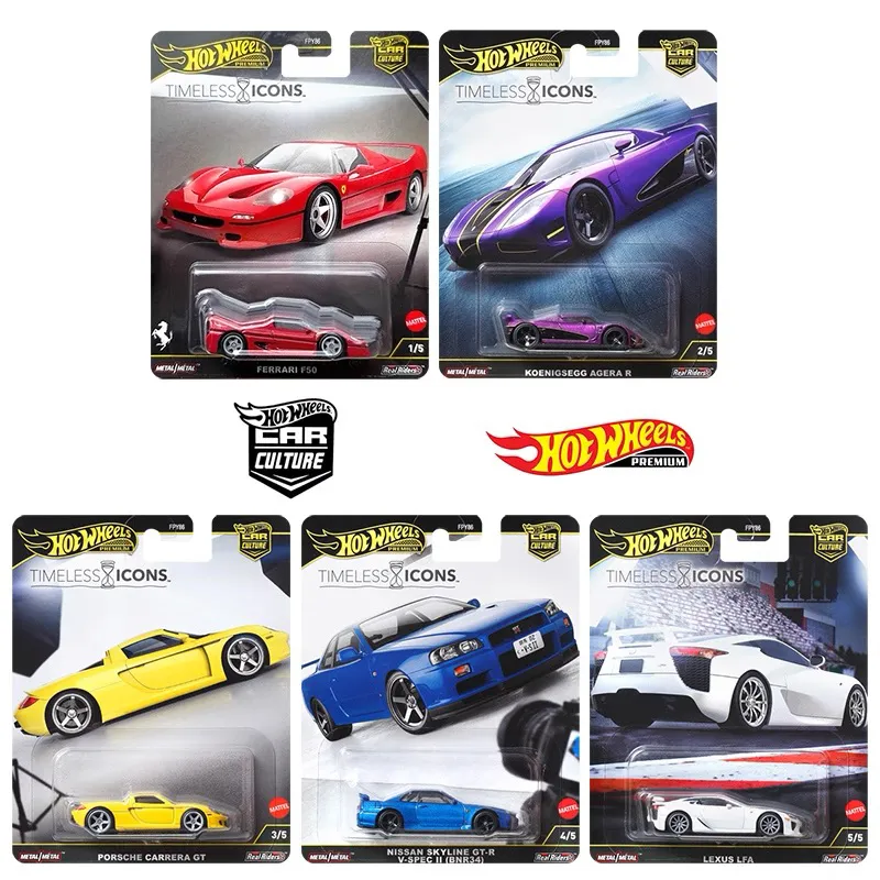 Машинка HOT WHEELS CAR CULTURE TIMELESS ICONS 1/64 FPY86-9C1N-5PCS ...
