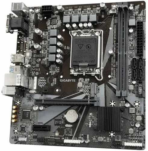 Материнская плата LGA 1700, DDR4, Micro-ATX, Intel H610 GIGABYTE H610M S2 V2 DDR4