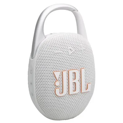 Беспроводная портативная колонка JBL Clip 5, белый