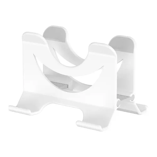 (1 шт.) Вертикальная подставка для ноутбука, белая