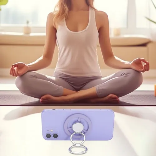 вращающийся на 360 градусов магнитный кронштейн magsafe для настольного мобильного телефона с кольце