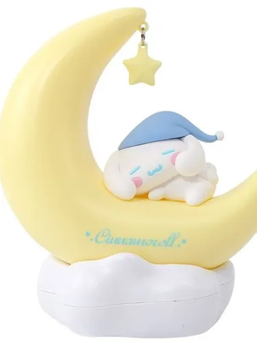 Луна-лампа Cinnamoroll Kuromi - милый мультяшный ночник для детской спальни и украшение комнаты. Отл