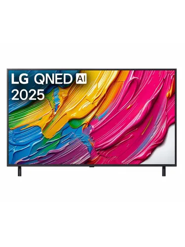 LG Телевизор 55QNED80A6A 55" 4K UHD, черный