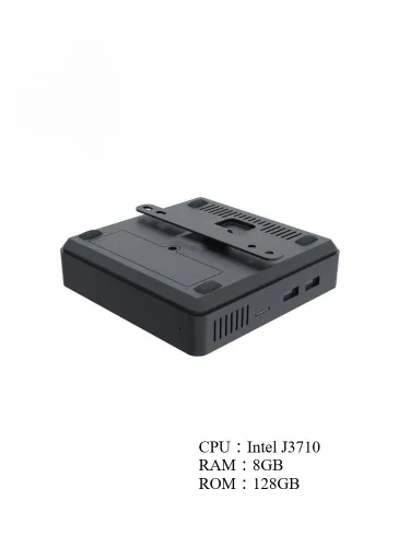 Findarling Мини-ПК (Intel Pentium J3710, RAM 8 ГБ, SSD 128 ГБ, Intel HD Graphics, Windows 10 Pro)
