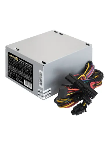 ExeGate EX244554RUS Блок питания 450W UN450 (ATX, 12cm fan, 24pin, (4+4)pin, PCI-E, 3xSATA, 2xIDE)