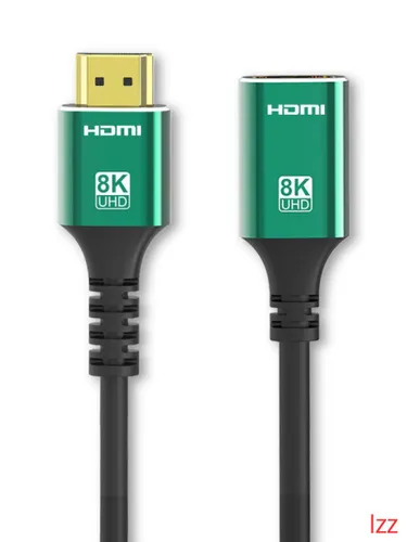 Удлинитель кабеля HDMI/HDMI, 0.5 м, темно-зеленый