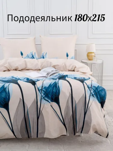 Пододеяльник «Голубая роза»