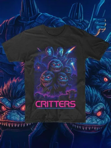 Футболка с принтом Зубастики Critters Ужасы Horror Хоррор