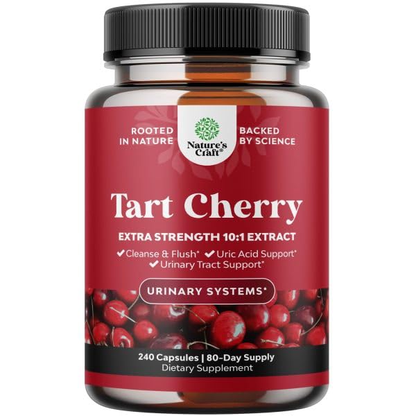 КапсулыNaturesCraftExtraStrengthTartCherry-Капсулысэкстрактомвишни