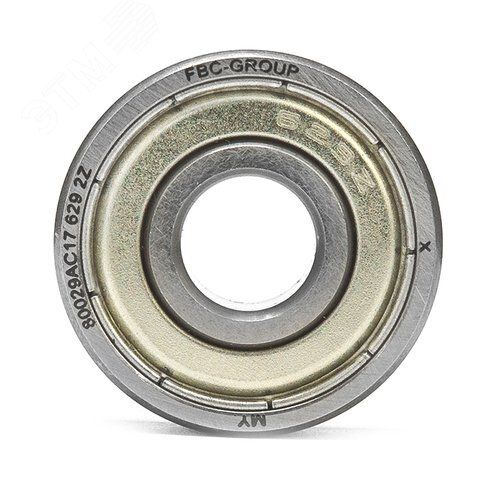 Подшипник шариковый радиальный FBC 629 2Z, 9 26 8 мм