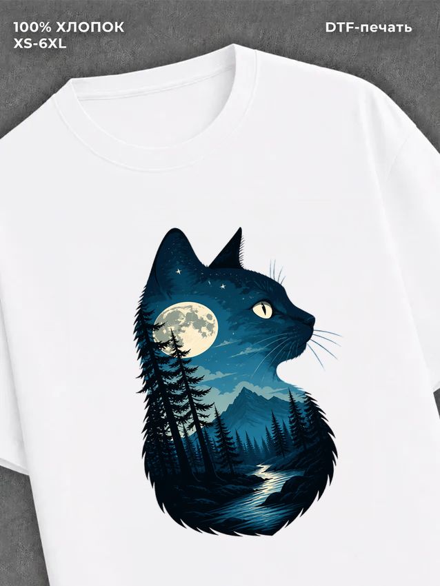 Футболка Кот