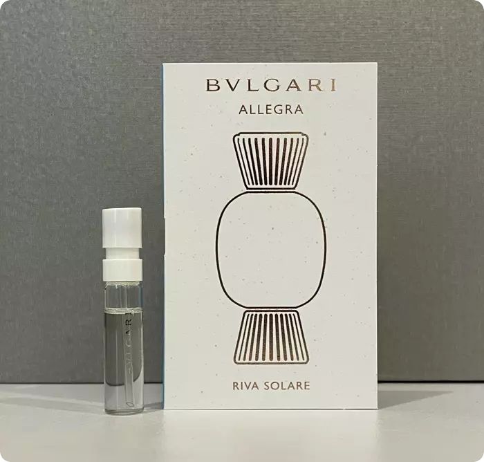 Bvlgari Allegra Riva Solare Парфюмерная вода женская 1.5 мл купить