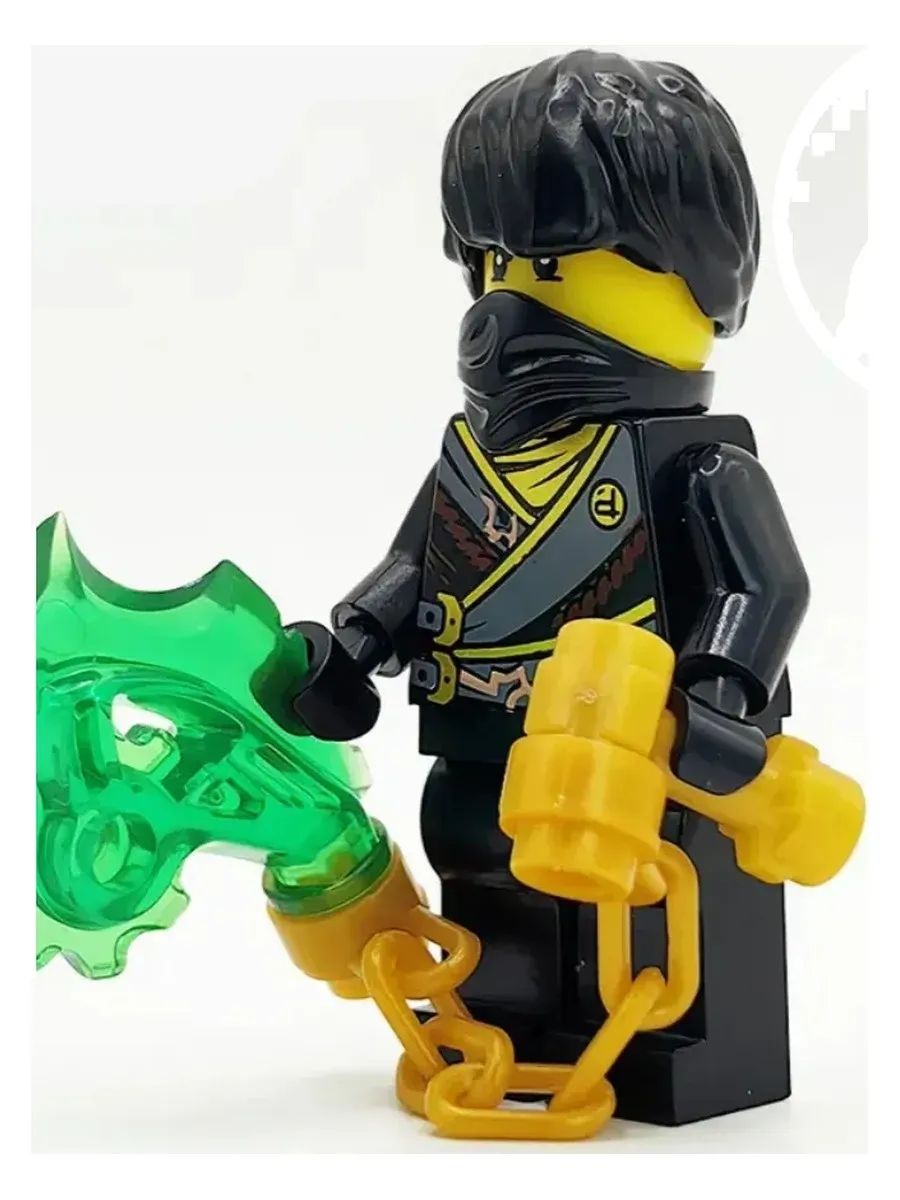 Фигурка Коул в костюме "Перезагрузка" / Ниндзяго / Минифигурка Ninjago