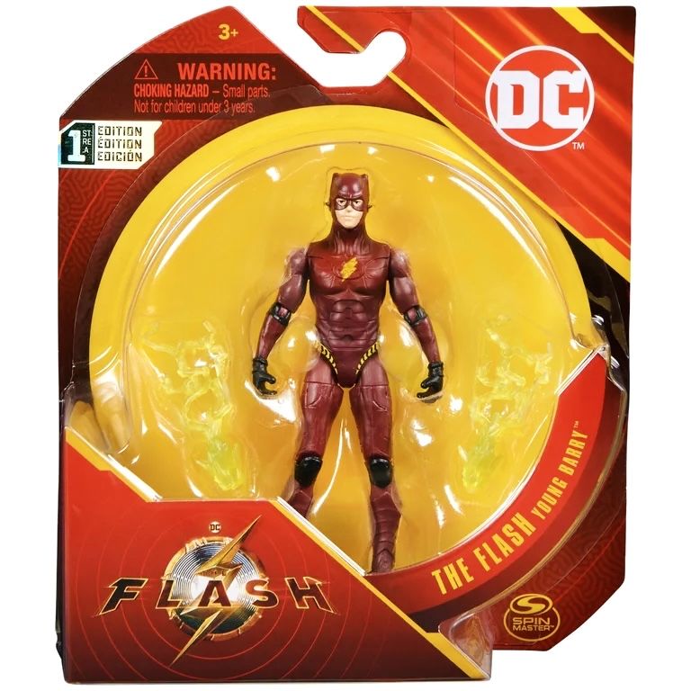 DC Comics THE FLASH Молодой Барри Фигурка 4 дюйма