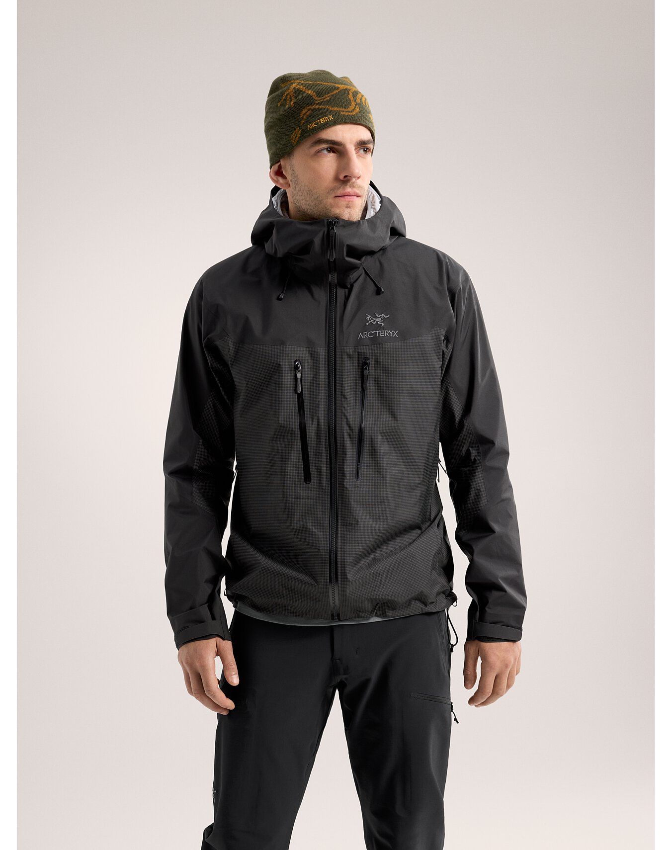 Куртка Мужской Arc'teryx черный Мембранные материалы, размер 46 На