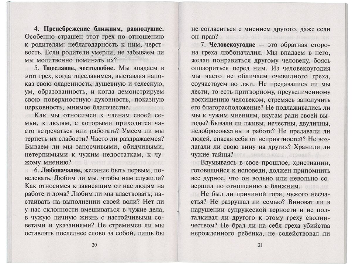 Перечень грехов с объяснением их духовного смысла | List of Sins with Explanation of Their Spiritual Meaning - Ozon image 2