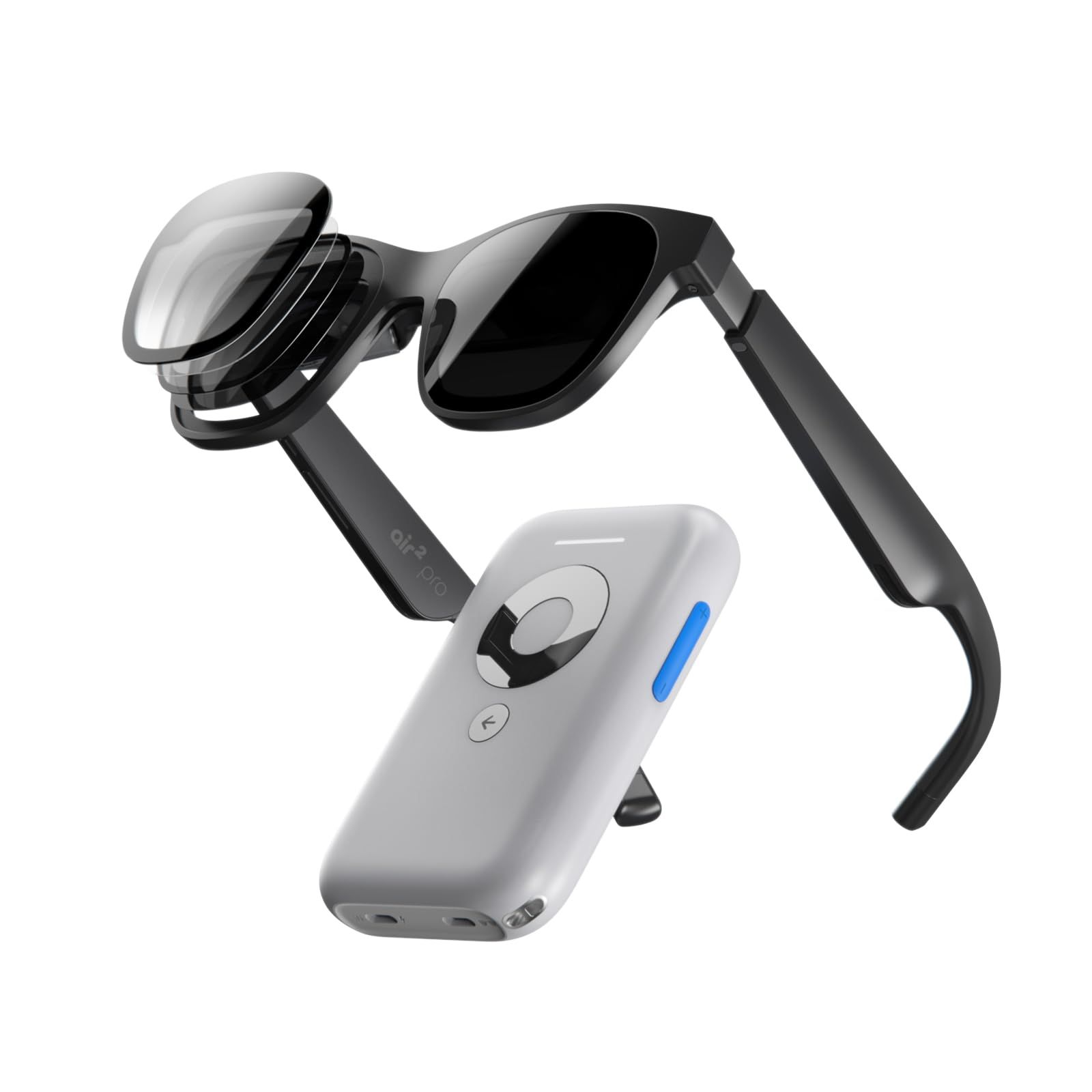 XREAL Air 2 Pro AR-очки and Beam Bundle,3-уровневое управление