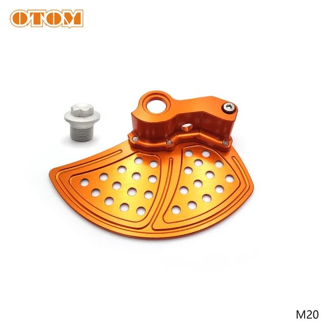 Защита переднего тормозного диска мотоцикла KTM