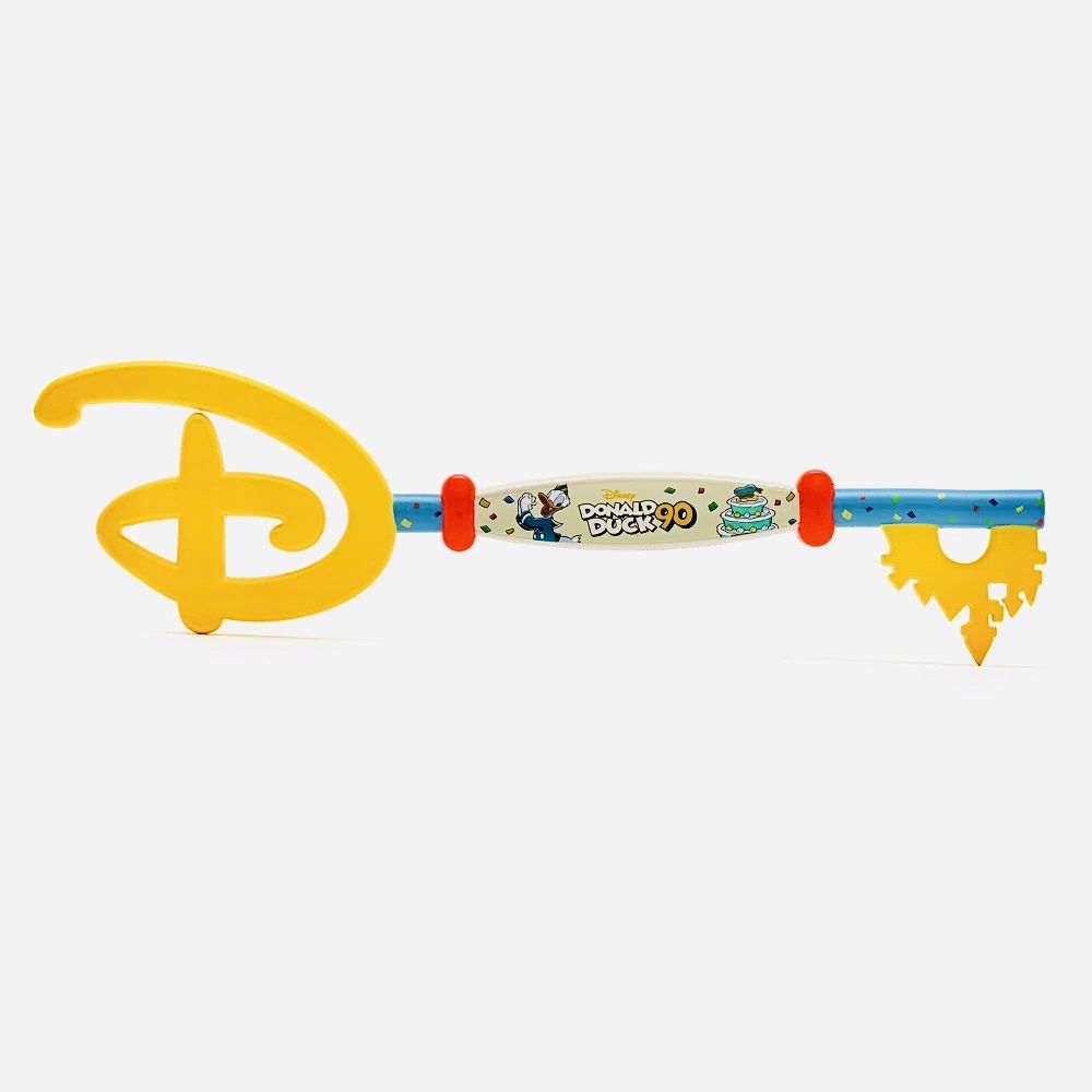 Дисней Ключ в честь 90-летия Дональда Дака Disney
