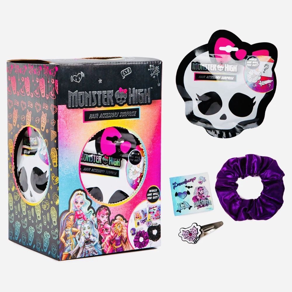 Monster High Сюрприз-Пакет с Аксессуарами для Волос (один наугад)