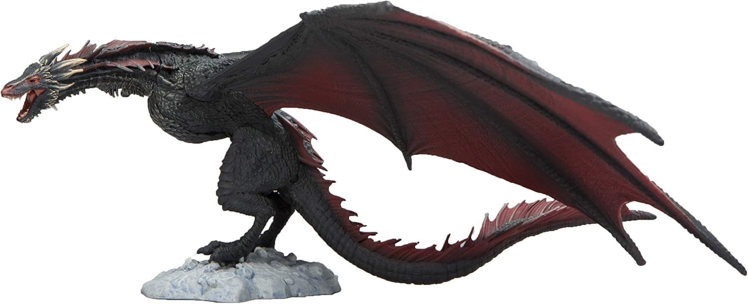 Игра престолов Deluxe-фигурка Дрогона из Игры Престолов (черная) Game of Thrones Фигурки по видеоиграм и фильмам