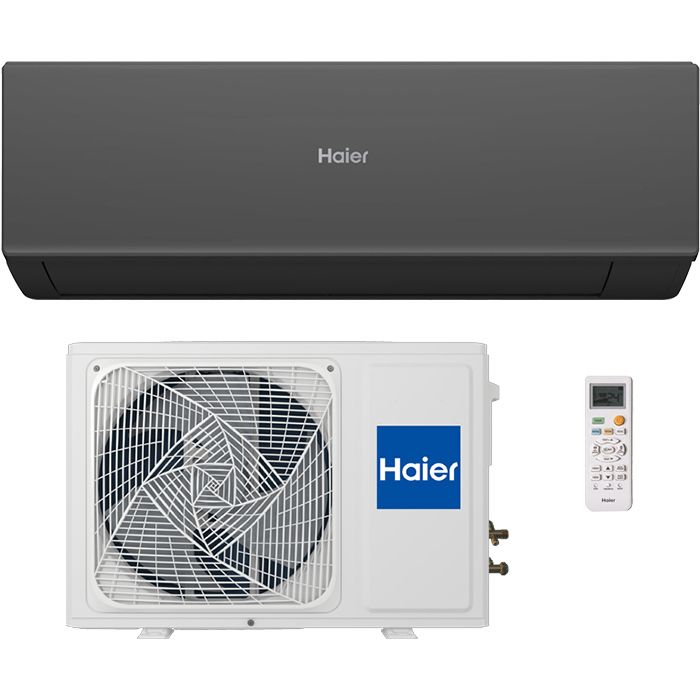 Инверторная сплит-система Haier QUANTUM Inverter AS70HQJ1HRA-B/1U70HQJ1FRA, для помещений 20 кв.м., черного цвета