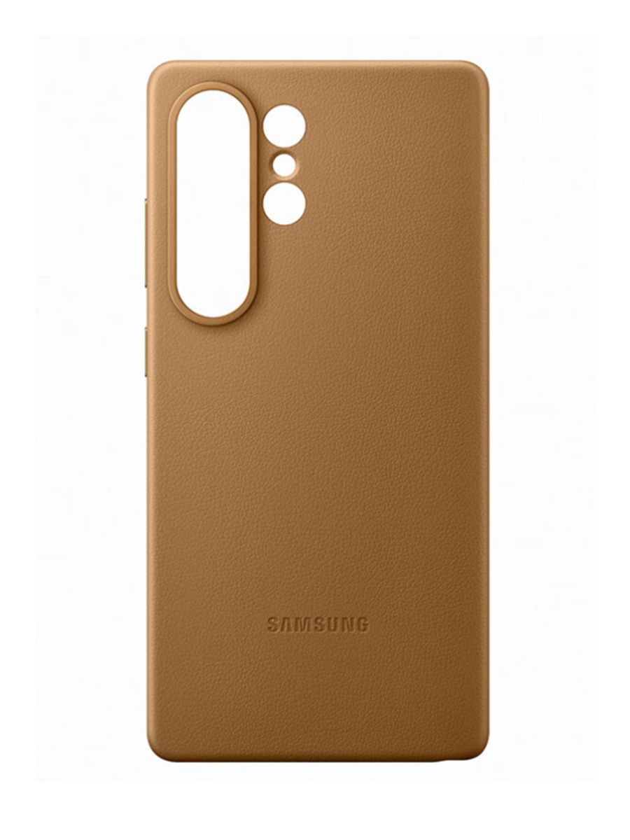 Samsung 智能手机壳用于6.9″, 真皮, 棕色