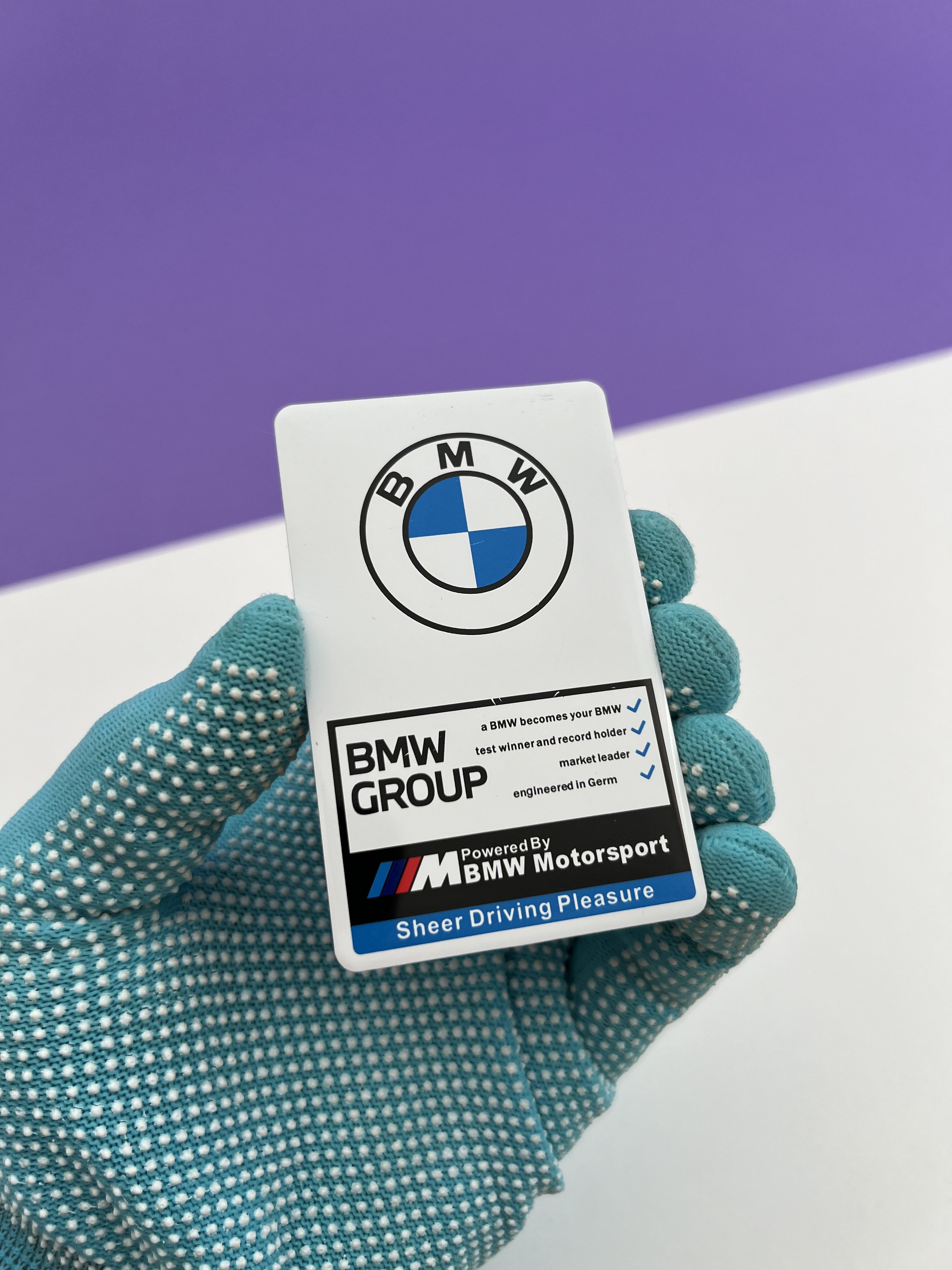 Наклейка алюминиевая эмблема для BMW M Performance надпись БМВ купить c ...