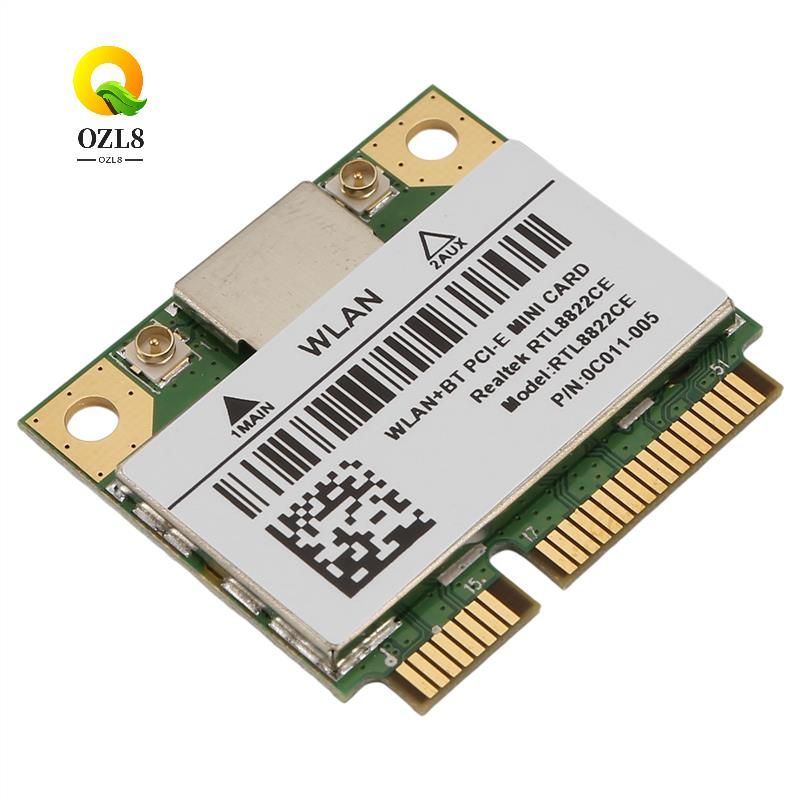 (EOXA)RTL8822CE1200Мбит/с2,4G/5Ghz802.11ACWiFiCardNetworkMiniPCIeBluetooth5,0Поддержканоутбука/ПК10/11