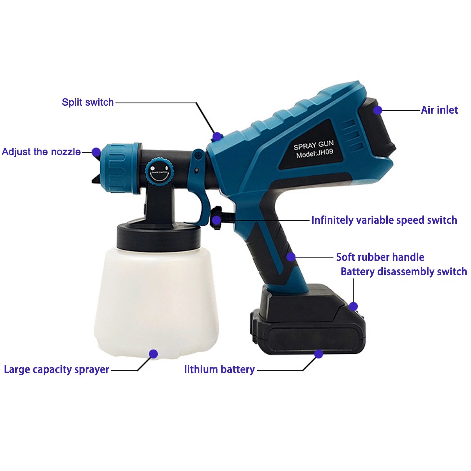 Проверка качества сборки краскопульта