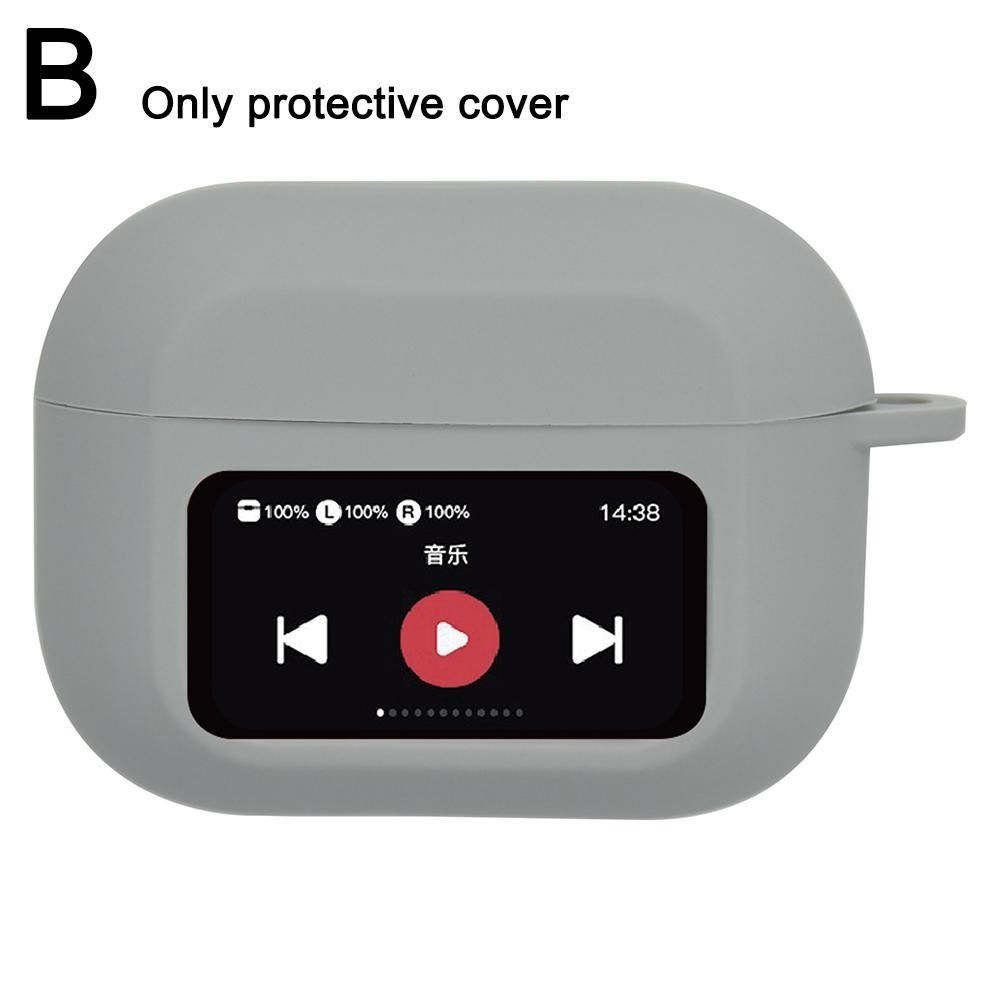 БеспроводнойчехолдлянаушниковBluetooth,силиконовыйзащитныйчехолдляAirPodsA9proсэкраном./