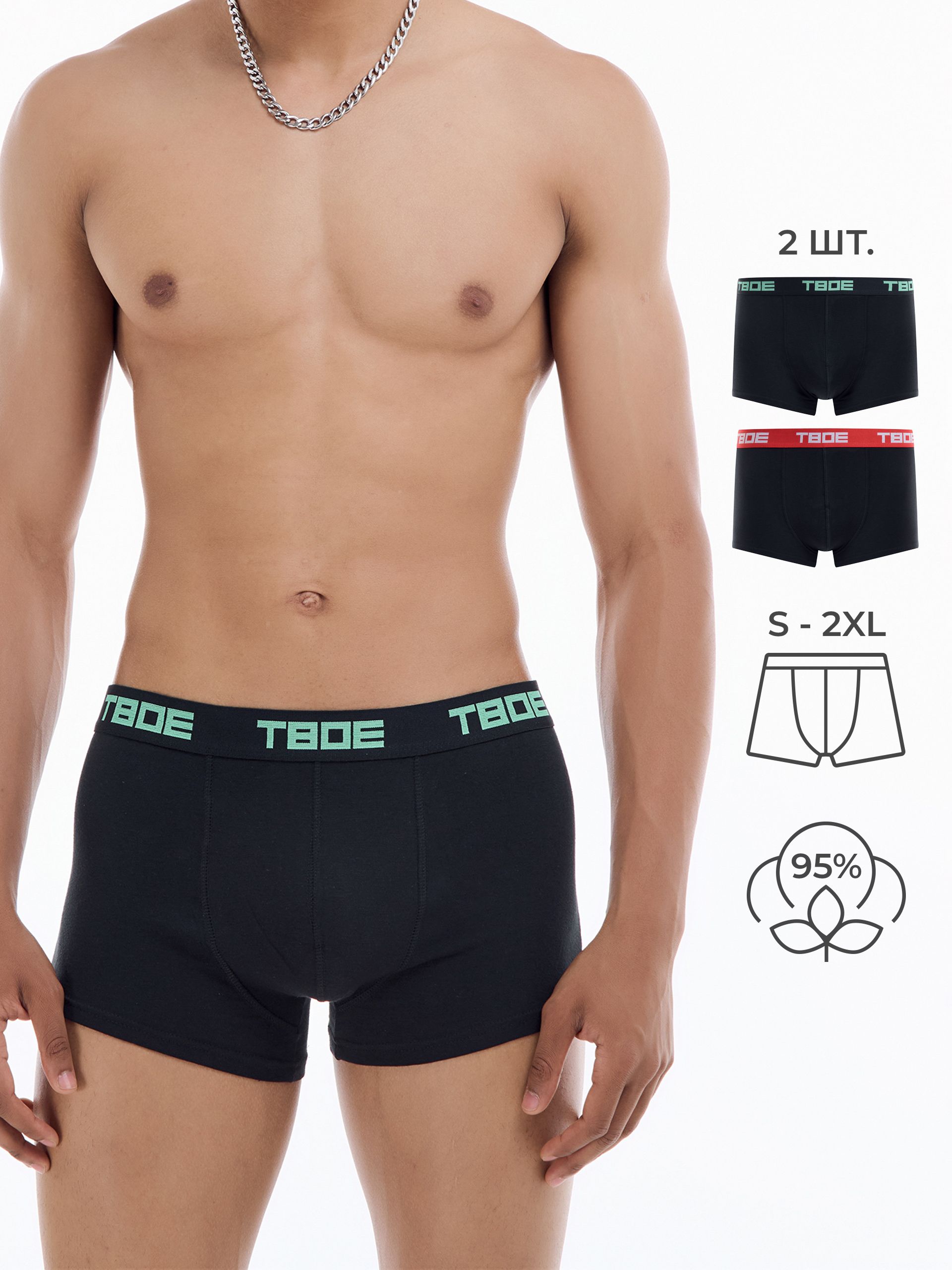 КомплекттрусовбоксерыТВОЕ,2шт