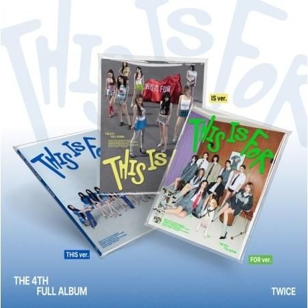 Альбом TWICE - THIS IS FOR 4th Album 3 Version SET купить на OZON