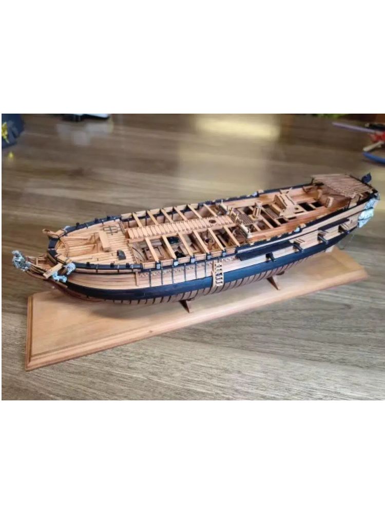 Ship Rib Model Kit FULL RIB POF sailboat 1/96 La Salamandre full interior wood ship kit ...