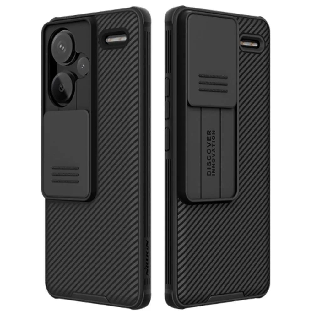 ЧехолнаXiaomiRedmiNote13Pro+Plus5G/дляСяомиРедмиНоут13Про+Плюс5G,NillkinCamShieldProУдаропрочный,Мягкиекрая,сошторкойдлякамеры,Защититесвоюконфиденциальность