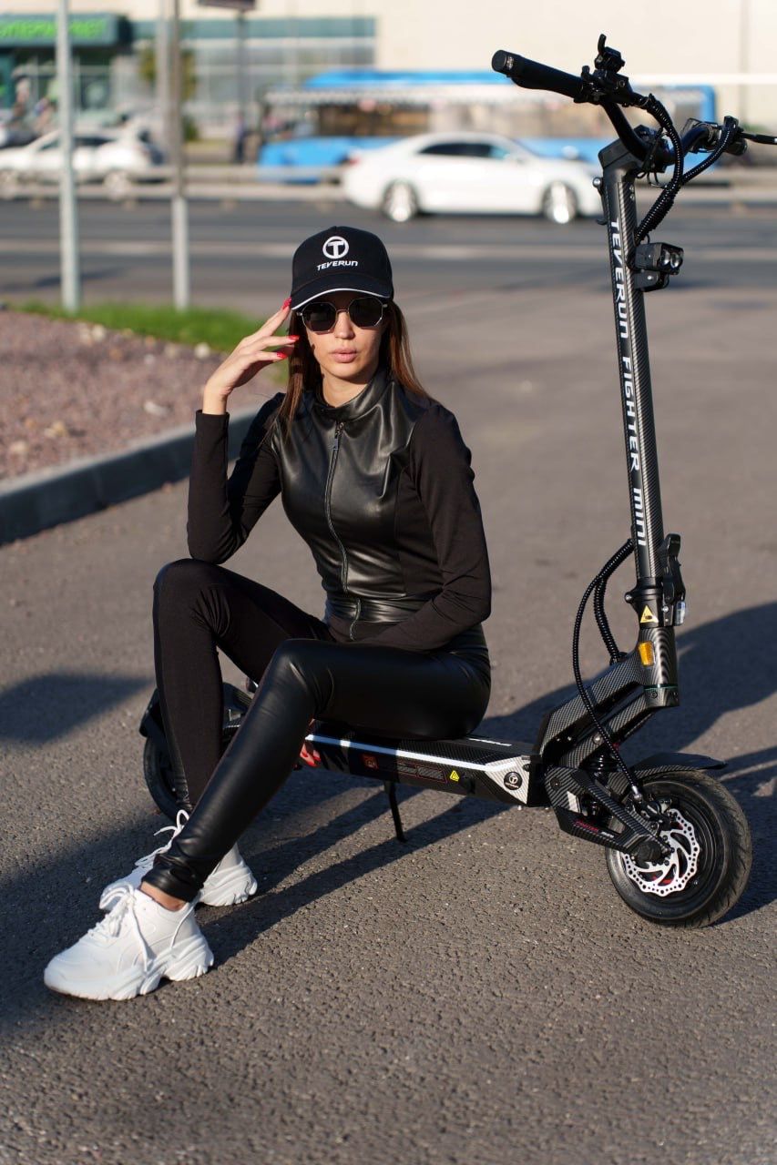 TeverunЭлектросамокатFighterminipro,черный