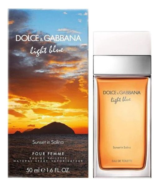 DOLCE & GABBANA Light BLUE Sunset In Salina Туалетная вода женская 50 мл купить