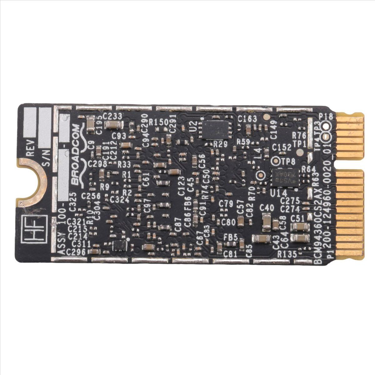 БеспроводнаяWi-FiкартаBCM94360CS2сBluetooth4.0802.11AcдляHackintosh
