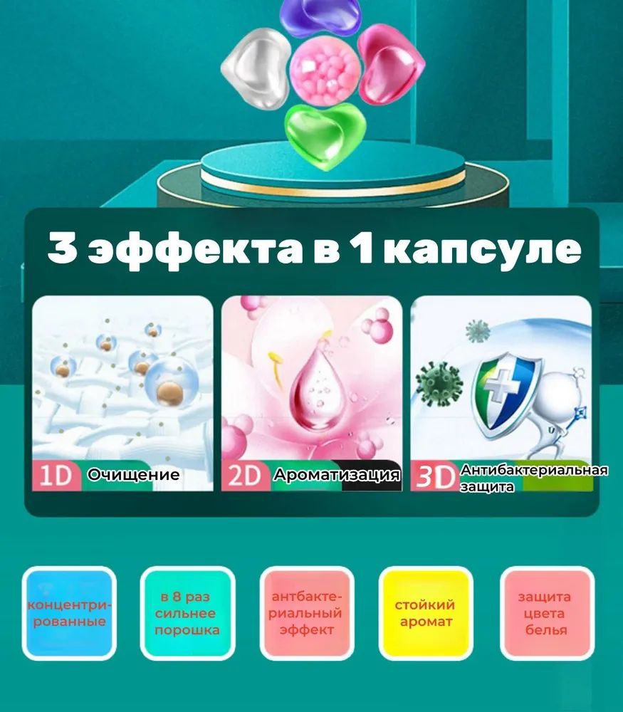 лы для стирки 5-в-1 Специально для белого и светлого белья (80 шт.) Отбеливание — фото 8