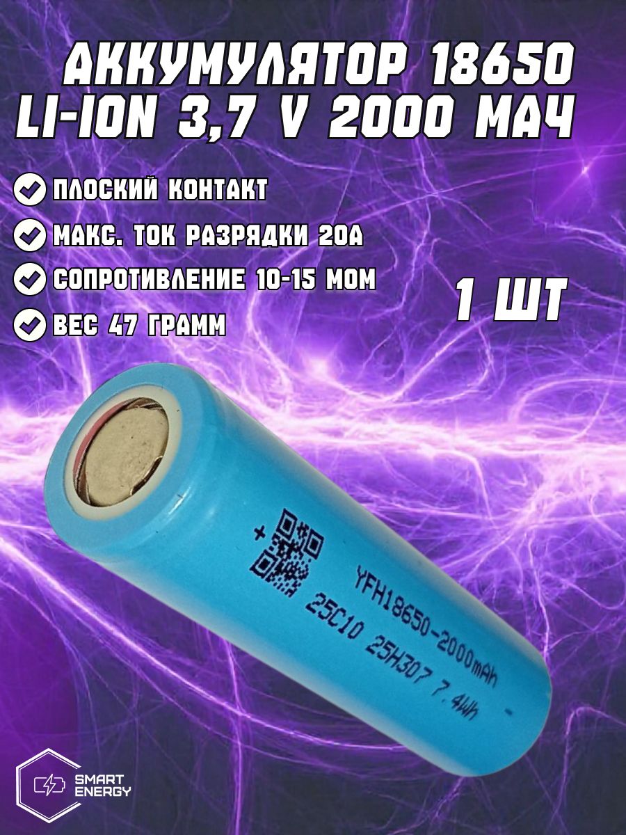 INR18650-3.7V2000MAH