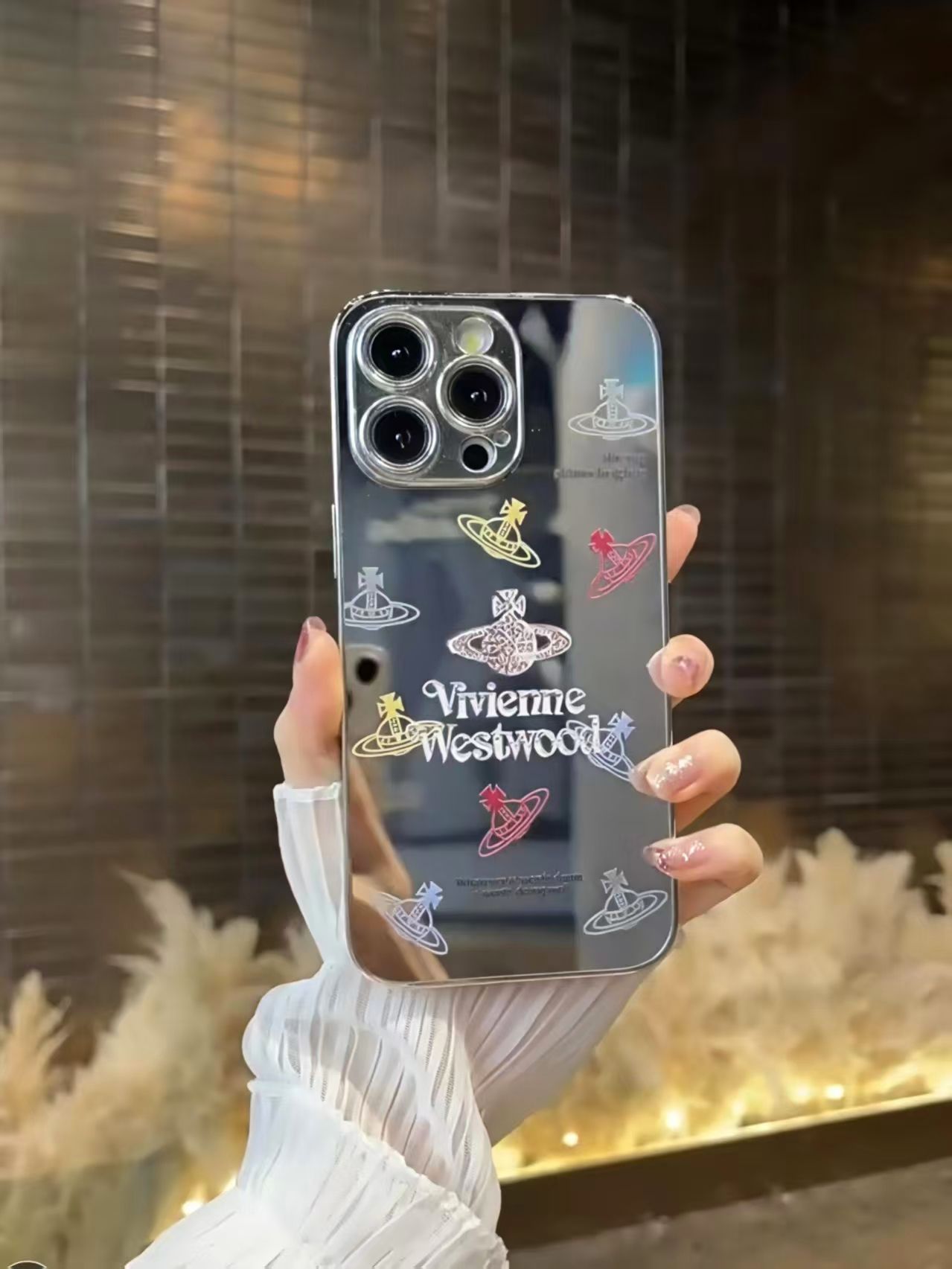 Vivienne Westwood 智能手机壳, 硅胶, 银色