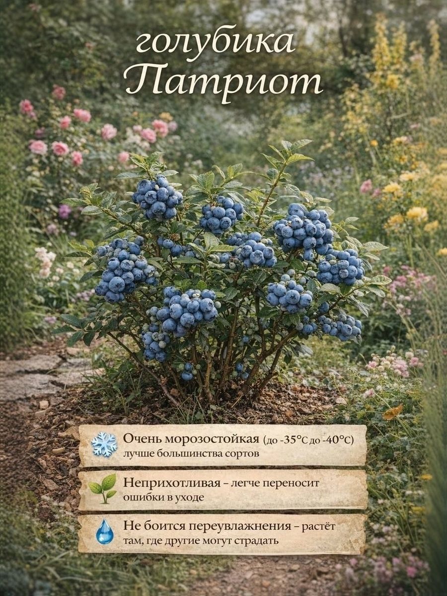 ГолубикаПатриотсаженец