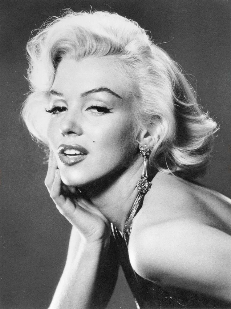 Постер Портрет Мэрилин Монро (Marilyn Monroe) (30х40 см) #1