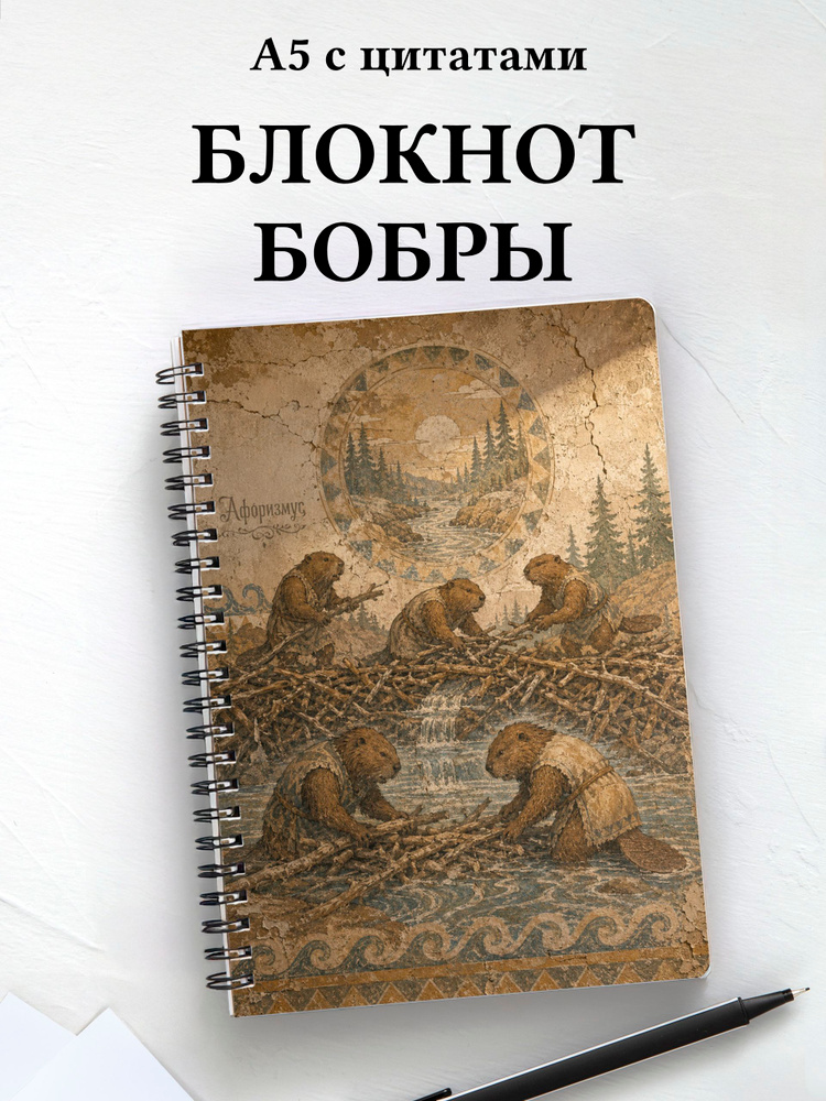 Блокнот Бобры #1