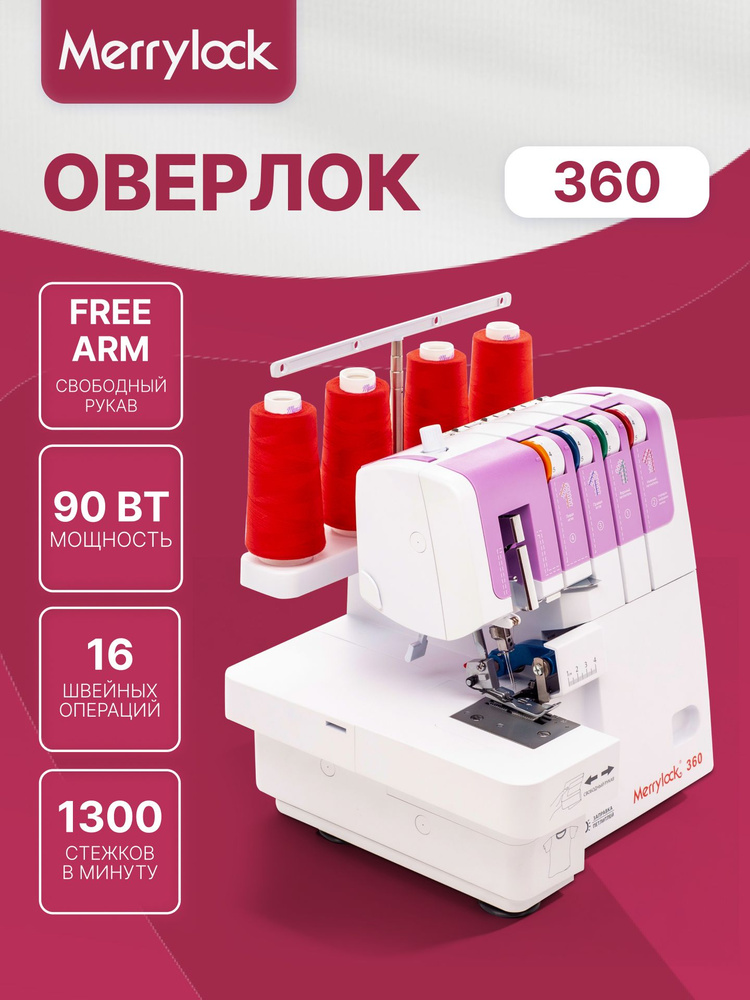 Оверлок Merrylock 360 #1