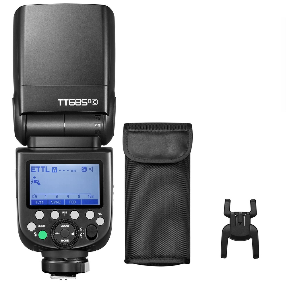 Вспышка GODOX TT685II-N, используемая для камер Nikon, высокоскоростная  синхронизация E-TTL Speedlite, беспроводная система X 2.4G, совместимая с  ...