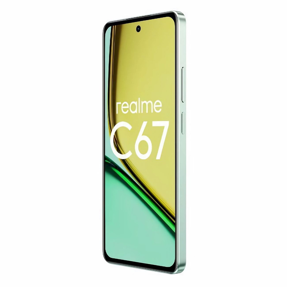 Смартфон realme C67 8/256GB Green Oasis (RMX3890) - купить по выгодной цене  в интернет-магазине OZON (1412781758)